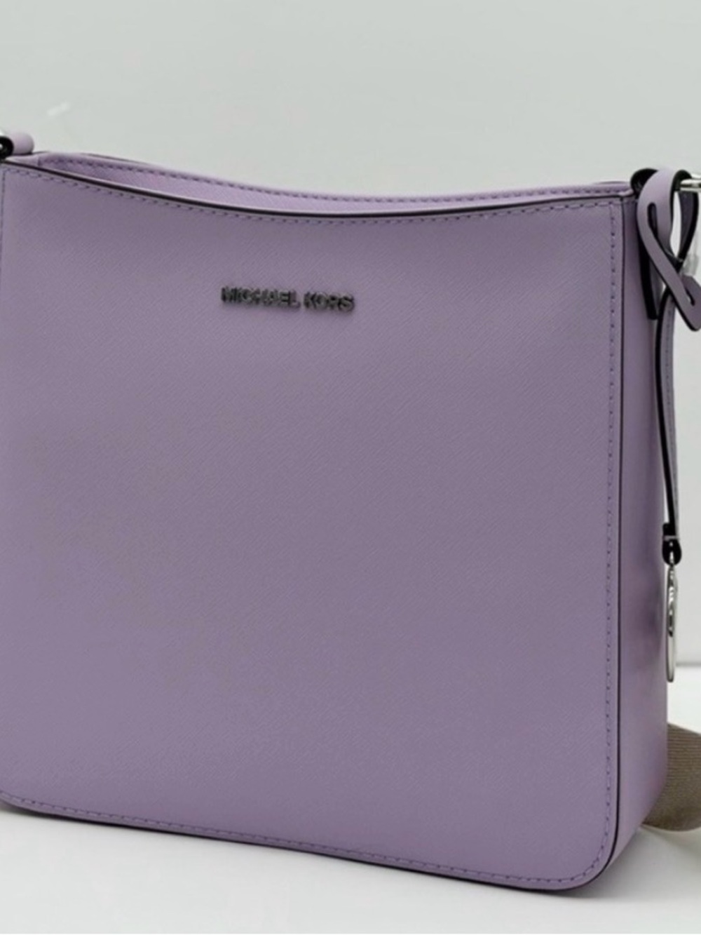NWT Michael Kors Jet Set Travel Light Quartz Crossbody Bag $228 - Picture 8 of 11